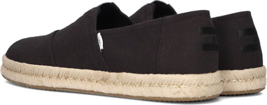 TOMS Zwarte Instappers Alp Rope 2.0