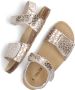 Bruin Tinten metallic Elwira Sandalen Meisjes Beige - Thumbnail 5