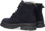 Ton & Ton Klara Veterboots Laarzen Met Veters Meisjes Blauw - Thumbnail 3