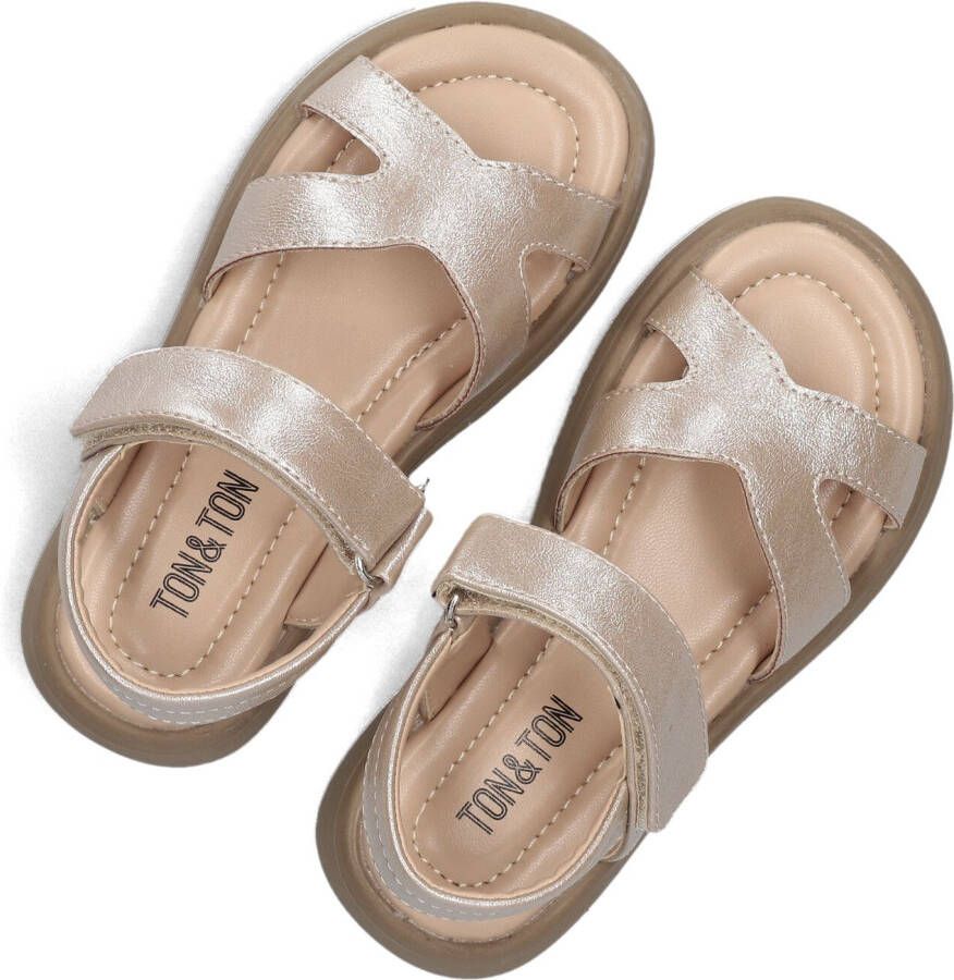 TON & TON Gouden Sandalen Silya