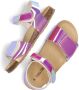 Bruin Tinten metallic Elwira Sandalen Meisjes Roze - Thumbnail 5