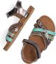 Ton & Ton Pl_omo08 Sandalen Meisjes Kids Zilver - Thumbnail 5