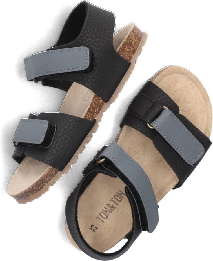 TON & TON Zwarte Sandalen Denniz