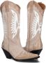 TORAL Cowboylaarzen Dames Far Maat: 40 Materiaal: Suède Kleur: Beige - Thumbnail 5