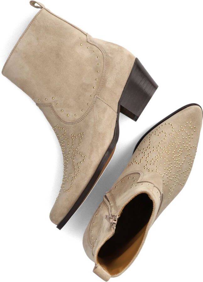 TORAL Beige Enkellaarsjes Cameron