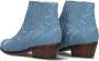 Toral Cowboylaarzen Dames Laarzen Damesschoenen Leer Sonia Jeans blauw - Thumbnail 5