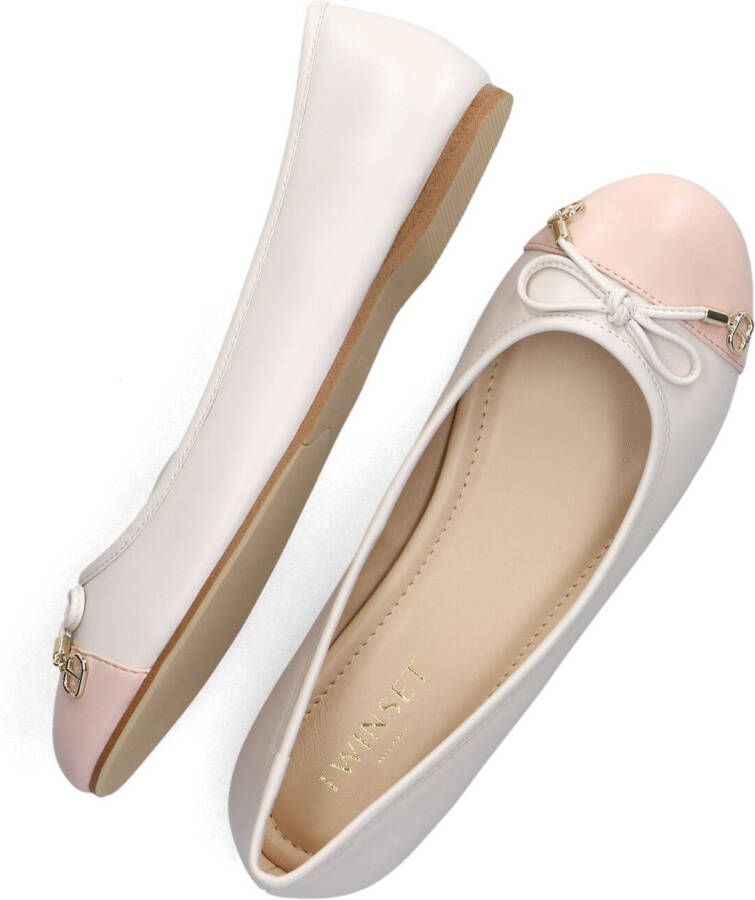 TWINSET MILANO Beige Ballerina's 241tcp110