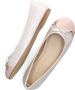 Twinset Beige Leren Ballerinas met Roze Neus Beige Dames - Thumbnail 7