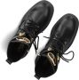 Twinset Zwarte Veterschoenen met Gouden Details Black Dames - Thumbnail 7