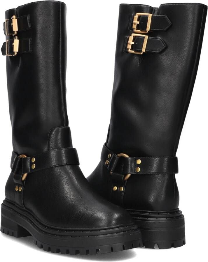 TWINSET MILANO Zwarte Boots 242tcp076