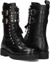 TWINSET MILANO Veterboots Dames 242tcp082 Maat: 40 Materiaal: Leer Kleur: Zwart - Thumbnail 6