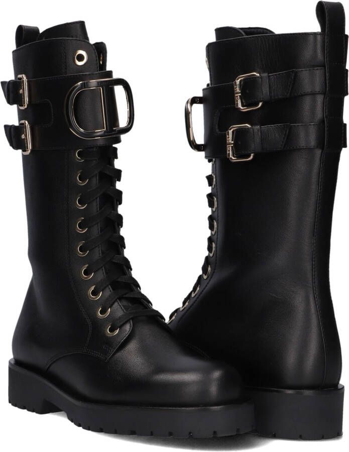 TWINSET MILANO Zwarte Boots 242tcp084