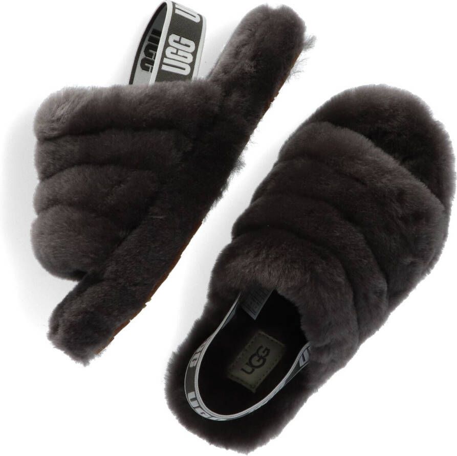 UGG Grijze Pantoffels Fluff Yeah Slide