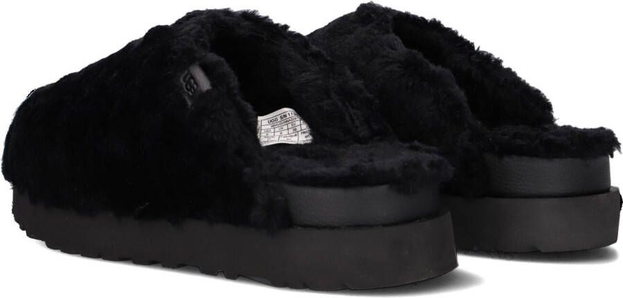 UGG Zwarte Pantoffels W Fuzz Sugar Slide