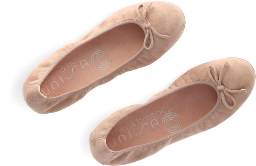 UNISA Beige Ballerina's Acor