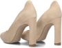 Unisa Pumps Stiletto Dames Damesschoenen Suède Blokhak hoogte Pascual sue Zand - Thumbnail 4