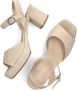 UNISA Sandalen Dames Odran Maat: 41 Materiaal: Suède Kleur: Beige - Thumbnail 8