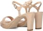 Bruin Tinten Soro Sandalen Dames Beige - Thumbnail 5