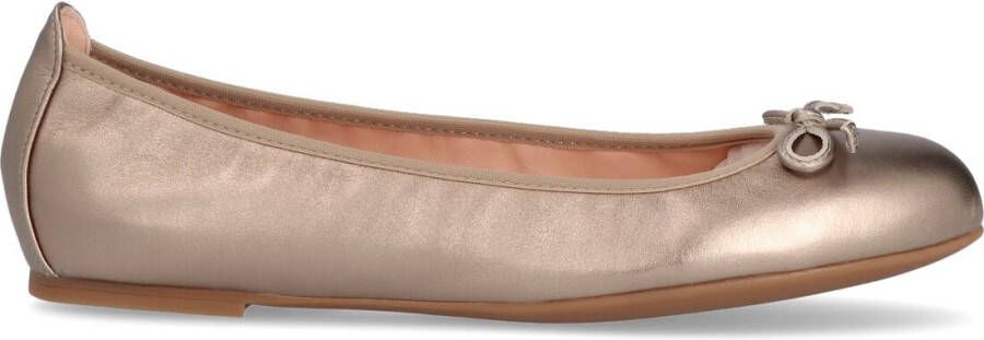 Unisa Bronzen Metallic Ballerina Schoenen Brown Dames - Foto 2