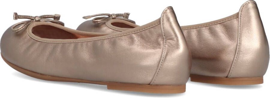 Unisa Bronzen Metallic Ballerina Schoenen Brown Dames - Foto 3