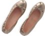 Unisa Bronzen Metallic Ballerina Schoenen Brown Dames - Thumbnail 4