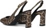 UNISA Slingbacks Dames Winna Maat: 40 Materiaal: Textiel Kleur: Bruin - Thumbnail 4