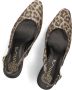 UNISA Slingbacks Dames Winna Maat: 40 Materiaal: Textiel Kleur: Bruin - Thumbnail 6