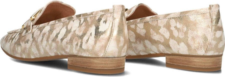 UNISA Gouden Loafers Baxter Print