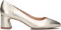 Unisa Lesat Pumps High Heels Schoenen Hoge Hak Dames Goud - Thumbnail 3