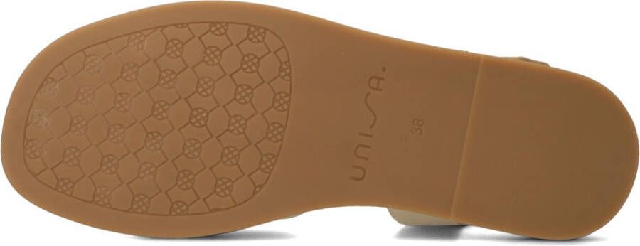 UNISA Gouden Sandalen Camel