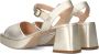 UNISA Sandalen Dames Ney Maat: 37 Materiaal: Leer Kleur: Goud - Thumbnail 5