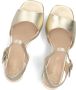 Unisa Gouden elegante sandalen met blokhak Yellow Dames - Thumbnail 6