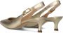 UNISA Slingbacks Dames Ibon Maat: 40 Materiaal: Leer Kleur: Goud - Thumbnail 4