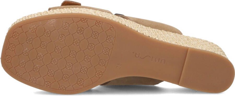 Unisa Taupe Slippers Kiomi