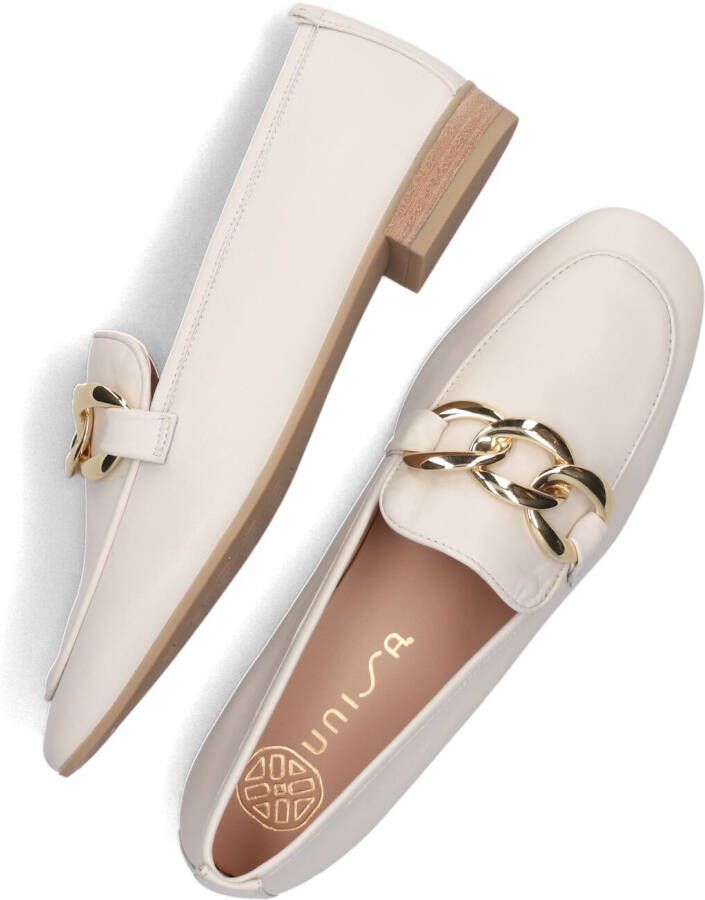 UNISA Witte Loafers Buyo