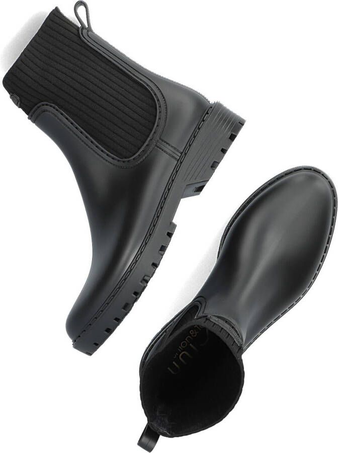 UNISA Zwarte Chelsea Boots Aynar