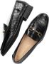 Unisa Daimiel Loafers Instappers Dames Zwart - Thumbnail 6