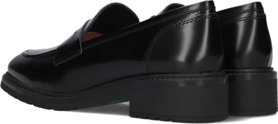 UNISA Zwarte Loafers Eloy