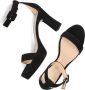 Unisa Olice Sandalen Dames Zwart - Thumbnail 5