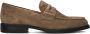 Vagabond Shoemakers Bruine Suède Loafers Mario Brown Heren - Thumbnail 4