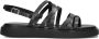 Vagabond Shoemakers Zwarte Leren Sandalen Connie 501 Black Dames - Thumbnail 5