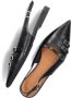 Vagabond Shoemakers Zwarte Leren Slingbacks Hermine 101 Black Dames - Thumbnail 7