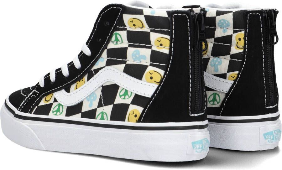 Vans Zwarte Hoge Sneaker Uy Sk8-hi Zip