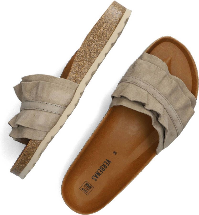 VERBENAS Taupe Slippers Rocio