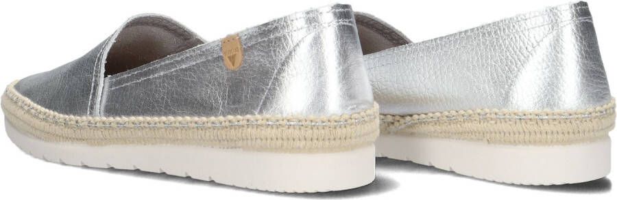 VERBENAS Zilveren Espadrilles Noa