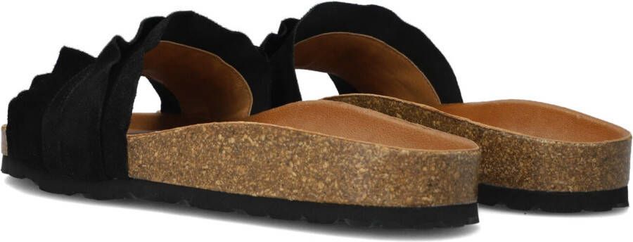 VERBENAS Zwarte Slippers Rocio