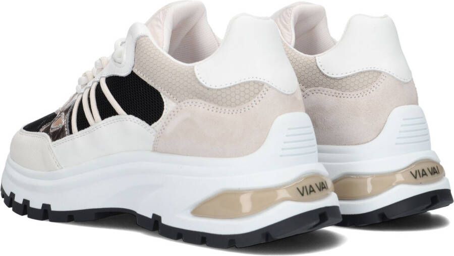 VIA VAI Beige Lage Sneakers Liz