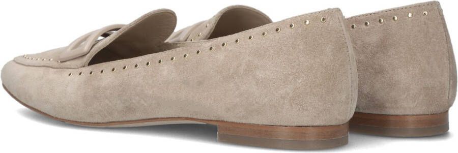 VIA VAI Beige Loafers Naomi Sting