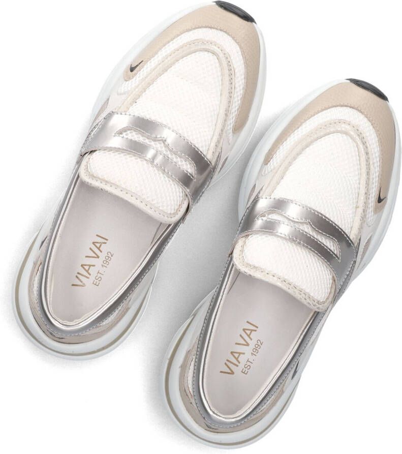 VIA VAI Gouden Loafers Vesper Lana