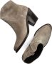 VIA VAI Mara Denver Sierra Roccia Beige Suede Enkellaars met hak Dames - Thumbnail 5